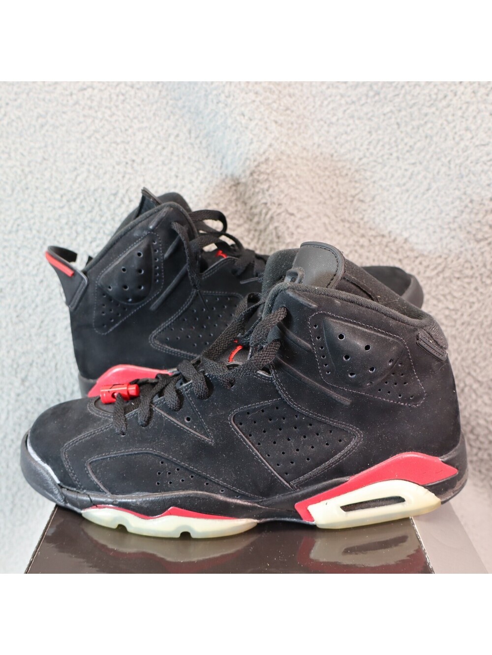 Jordan 6 VI Retro Sz 11 384664-061 Bred Repair Upcycle